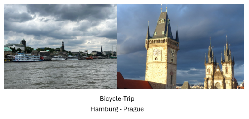 Foredrag :Sykkeltur Elben :Hamburg -Praha v/Helmut L.(Minden)